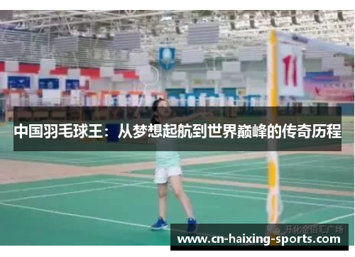 中国羽毛球王：从梦想起航到世界巅峰的传奇历程
