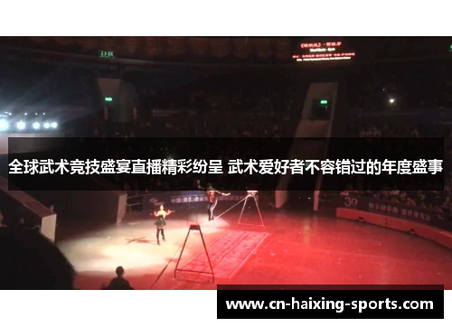 全球武术竞技盛宴直播精彩纷呈 武术爱好者不容错过的年度盛事